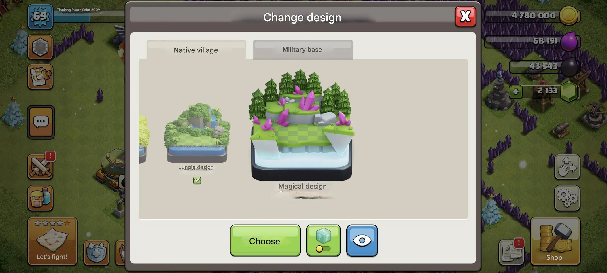 COC572 TH16 Heroes 23/22/15/12/10 5 Builders 2000 Gems Lots of Items Nickname Change 